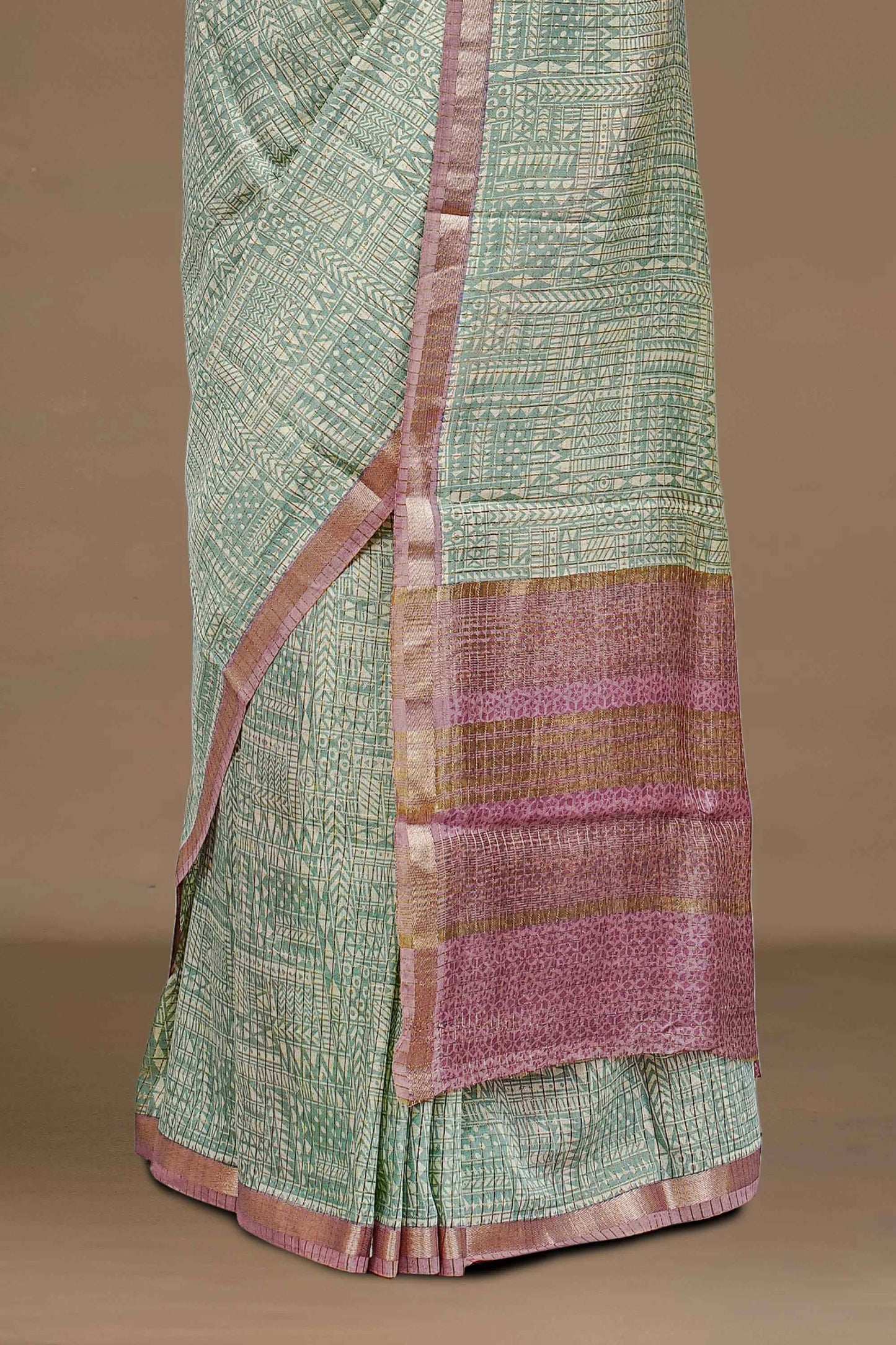  Festive ready drape saree