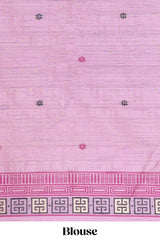 Festive wear munga cotton saree with stylish Blouse