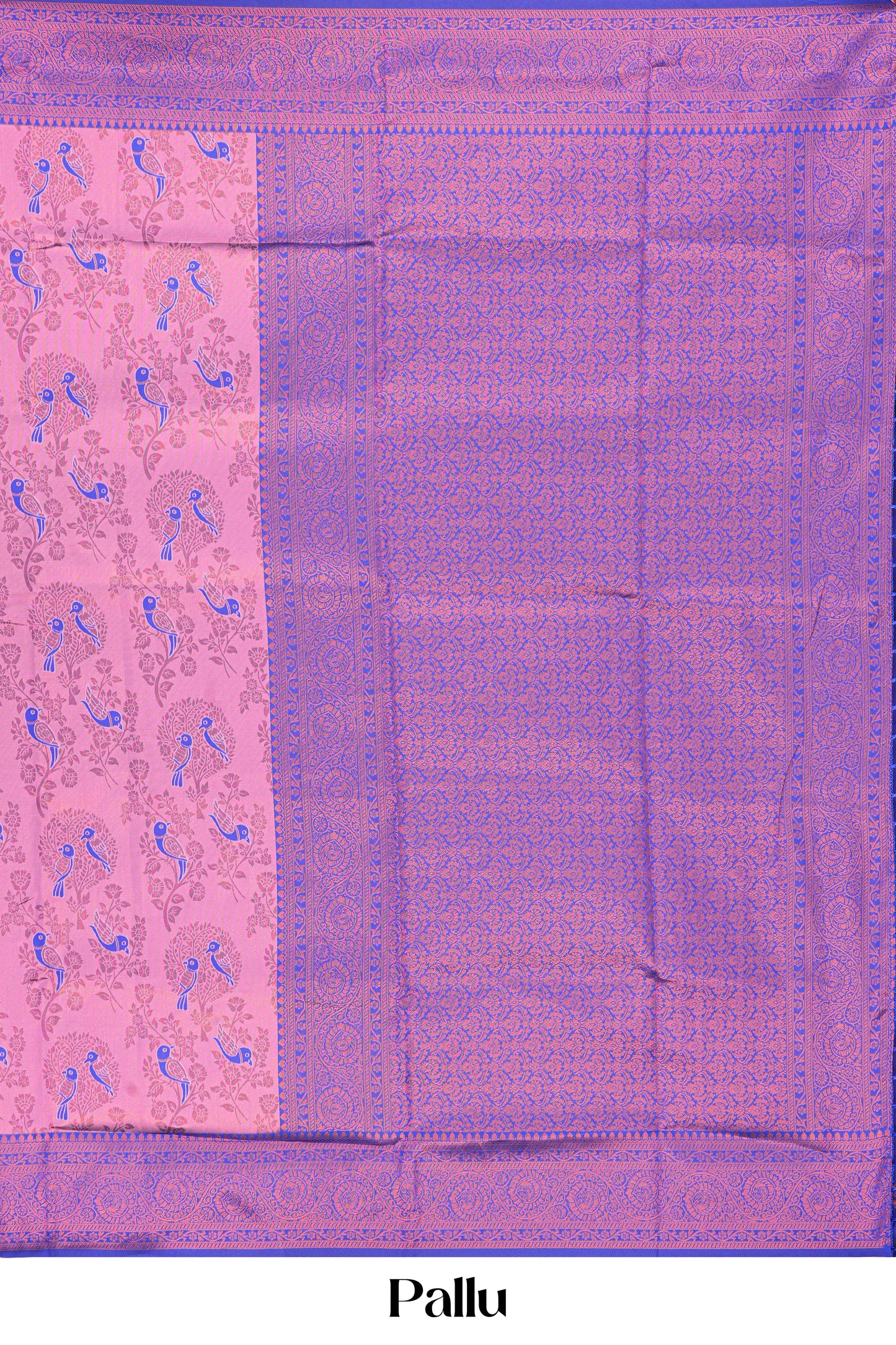 Floral body silk drape