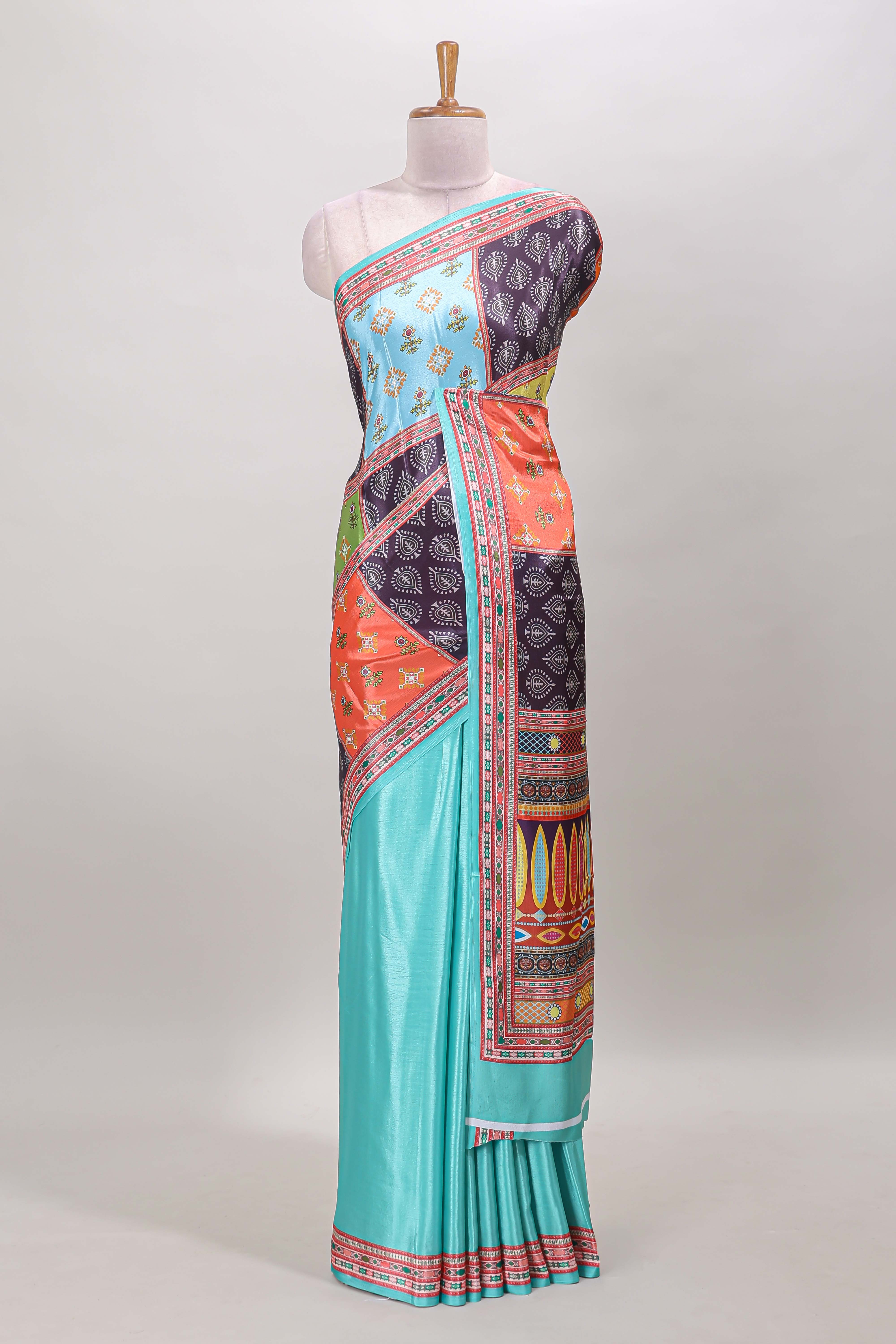 Floral geometric motif design