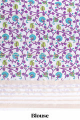 Floral pallu detailing