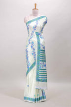 Floral print pattern detailing