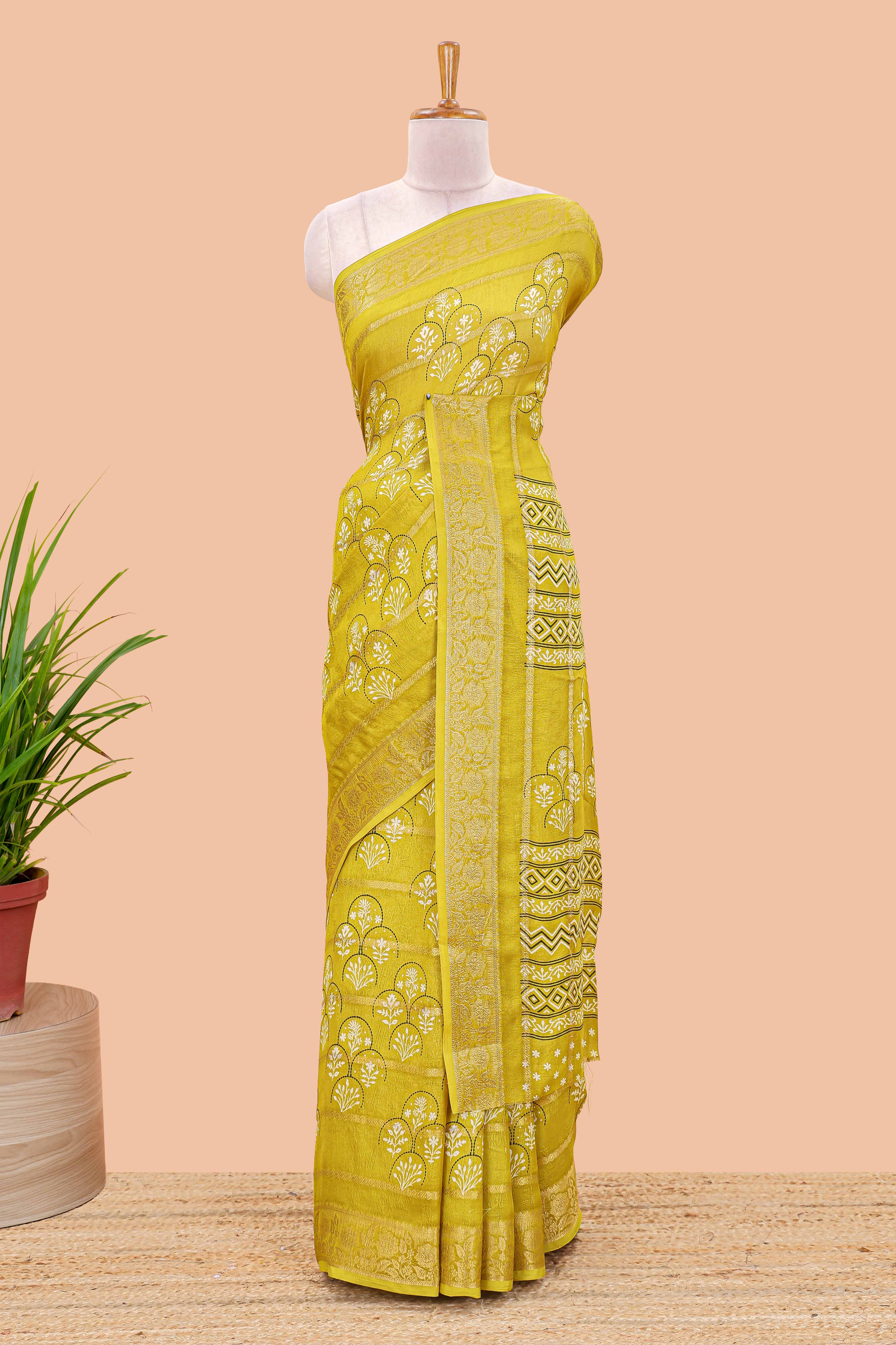 Floral stripe design