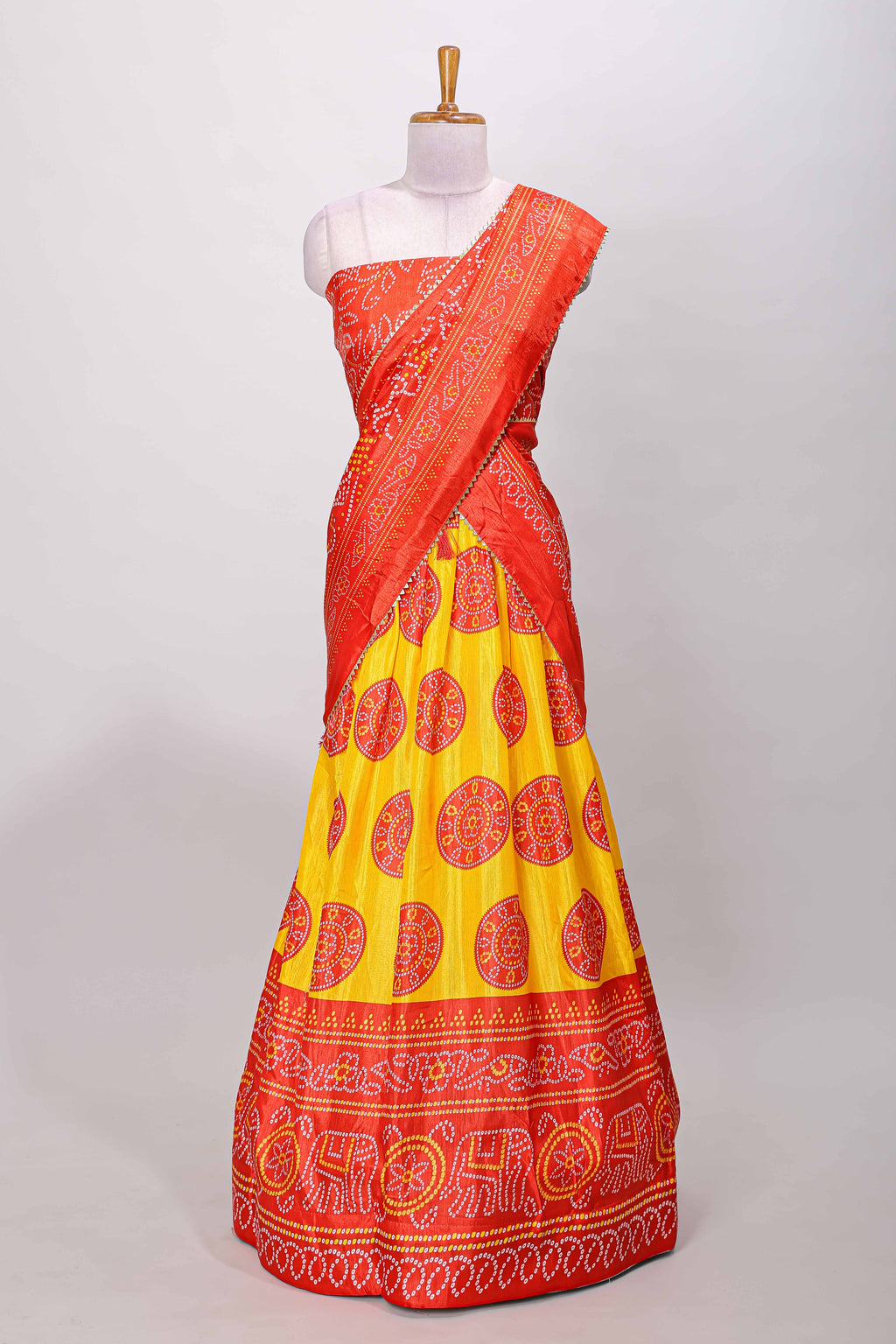 Floral traditional ethnic wear