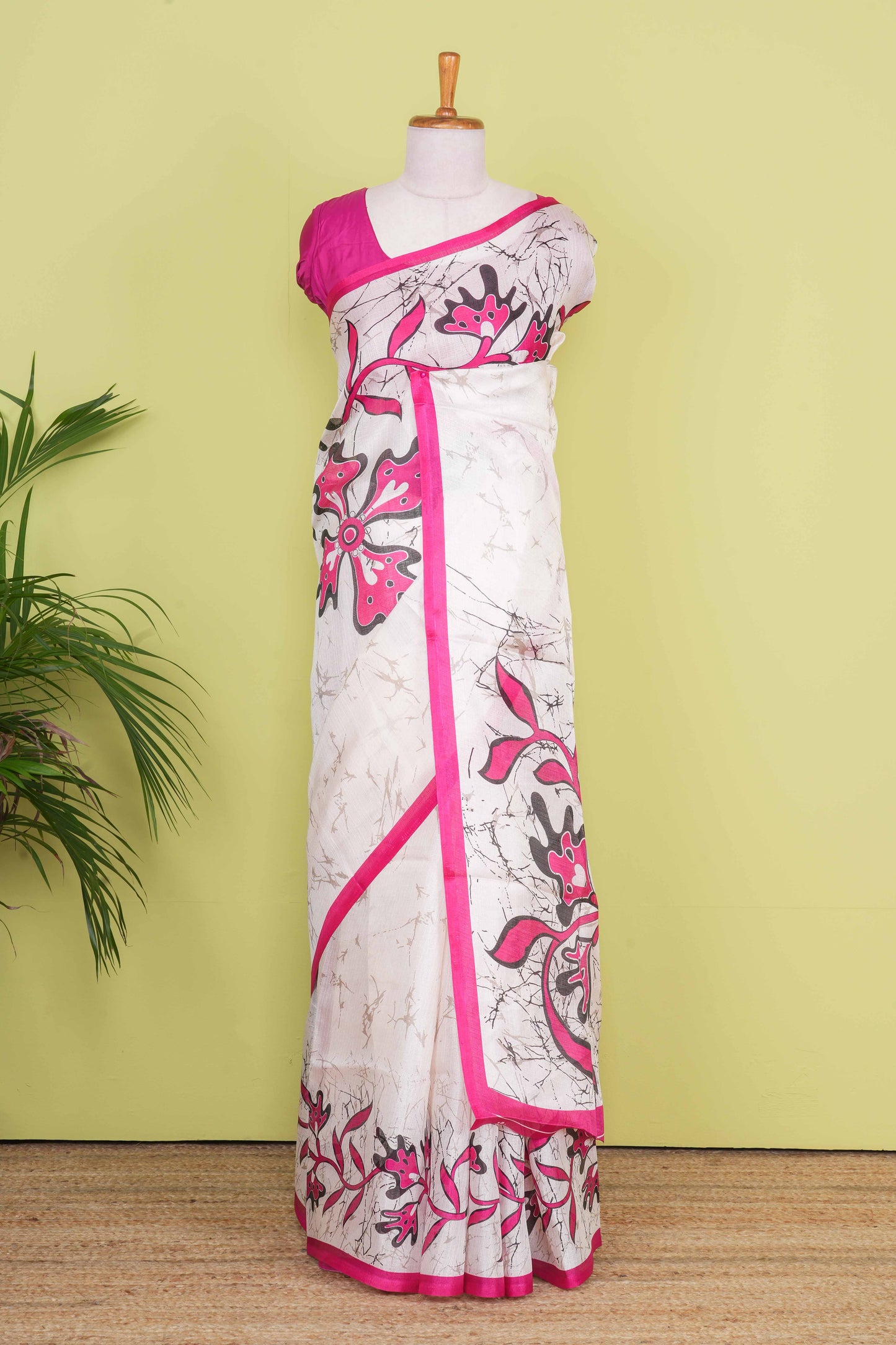Floral vine print design 