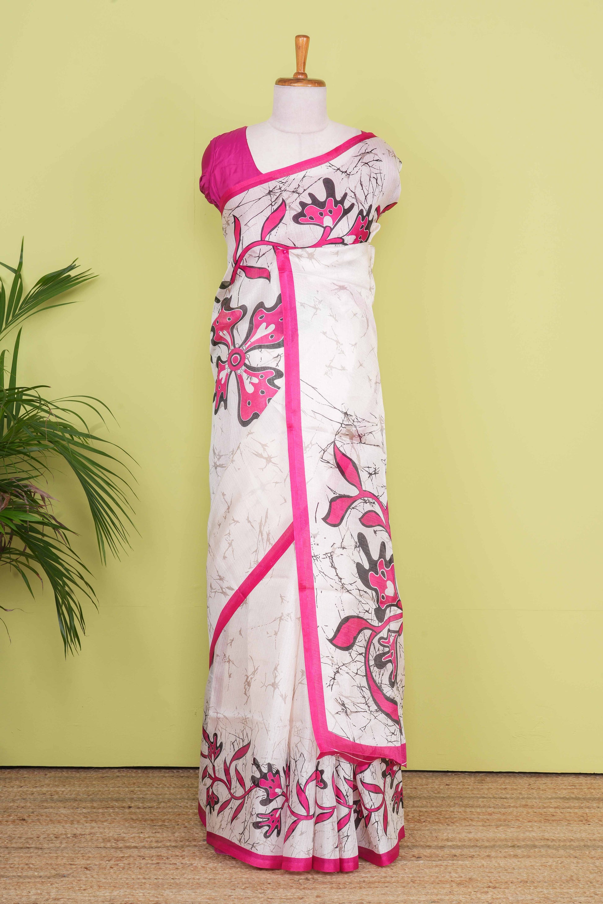 Floral vine print design 