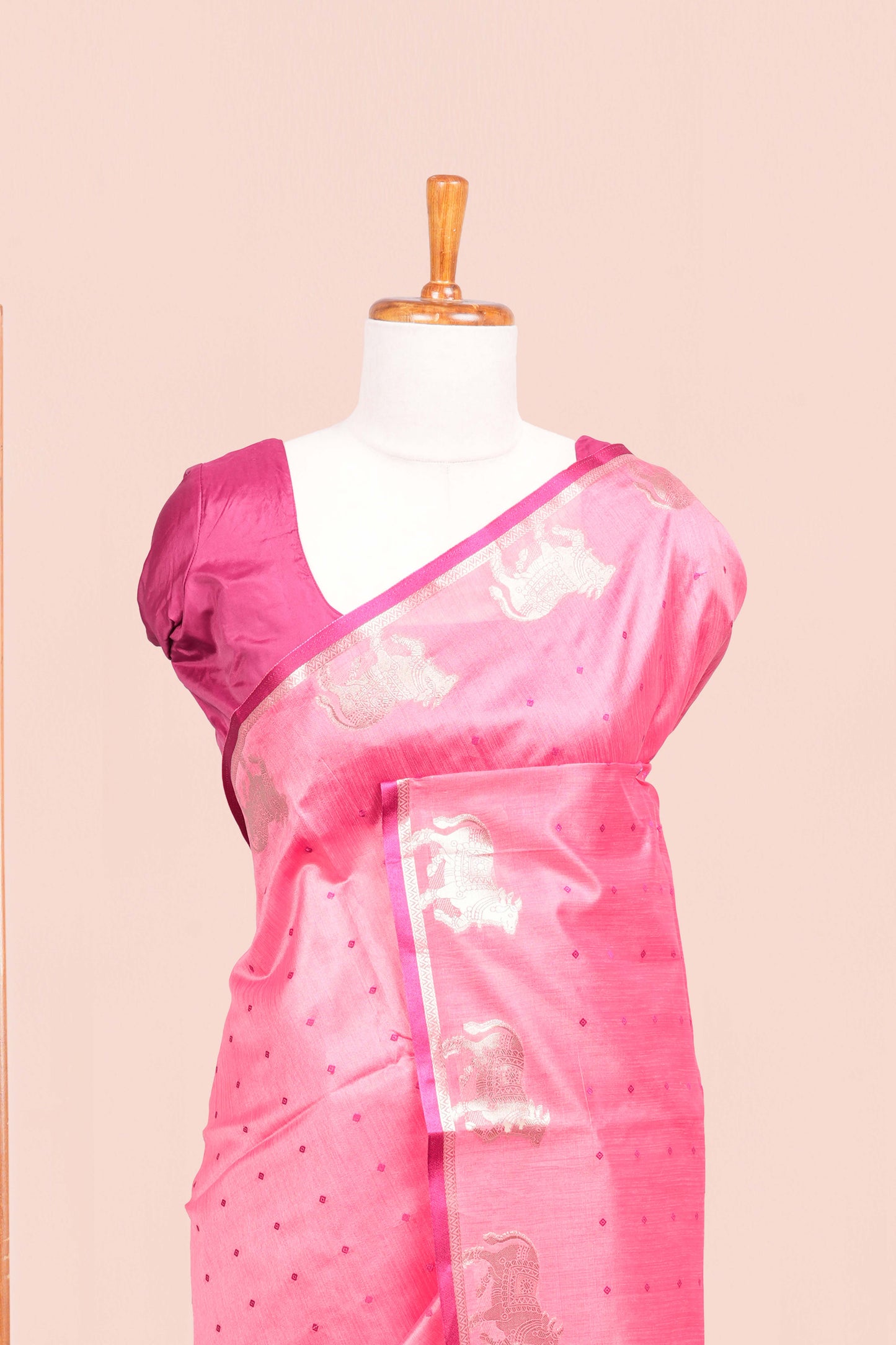 Fluid draping silhouette
