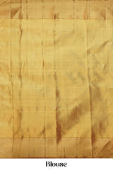 Gold jacquard woven silk sarees