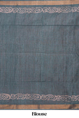  Graceful Semi Tussar drape