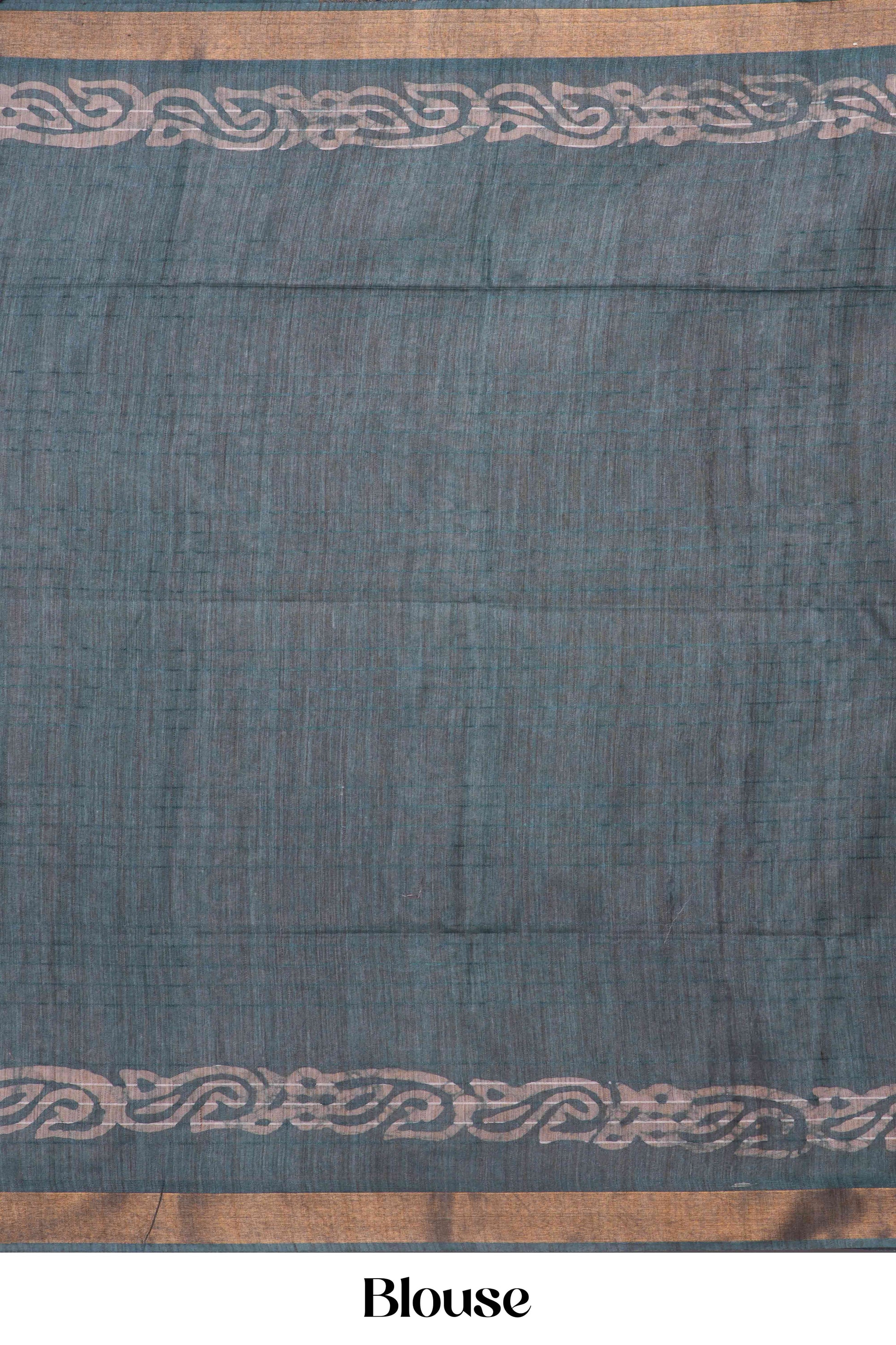 Graceful Semi Tussar drape