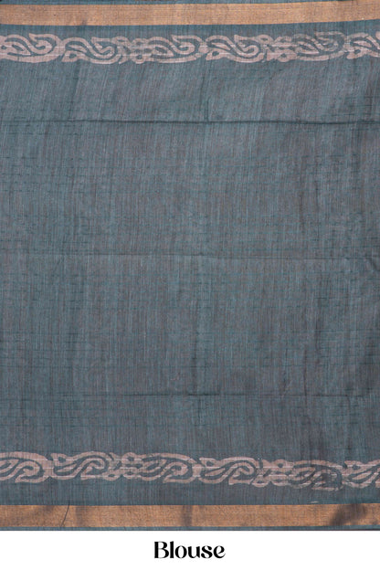  Graceful Semi Tussar drape