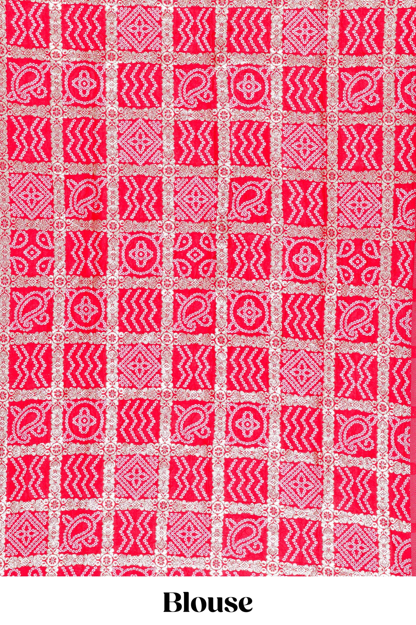 Graceful ethnic pink drape