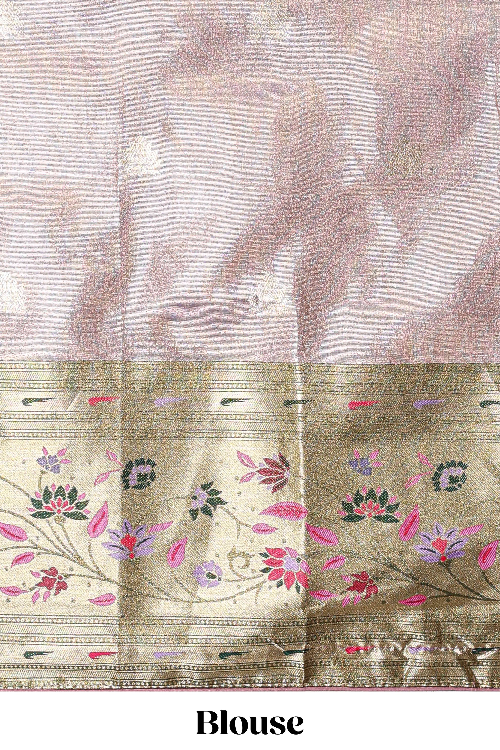 Graceful festive half saree