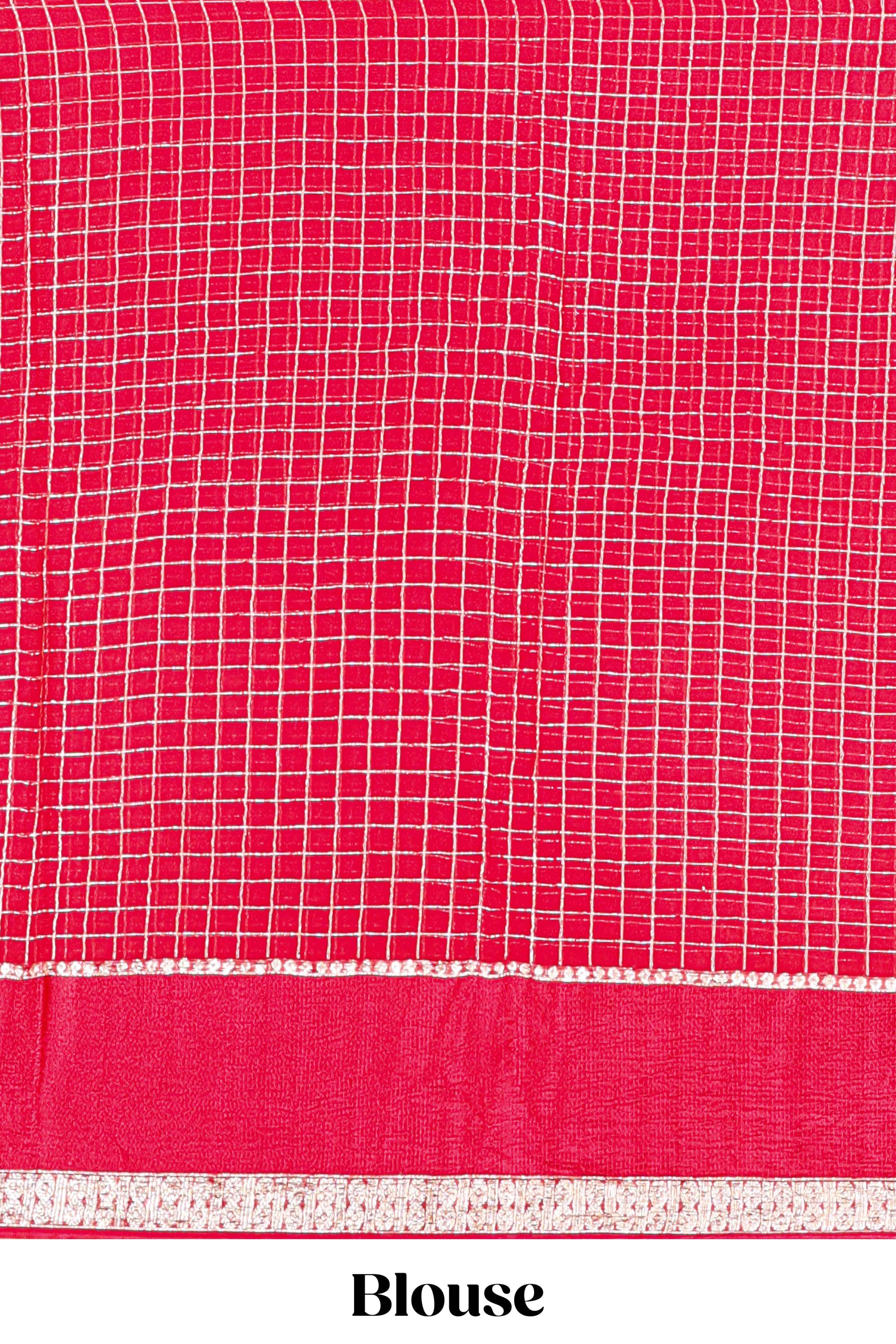 Graceful festive pink drape