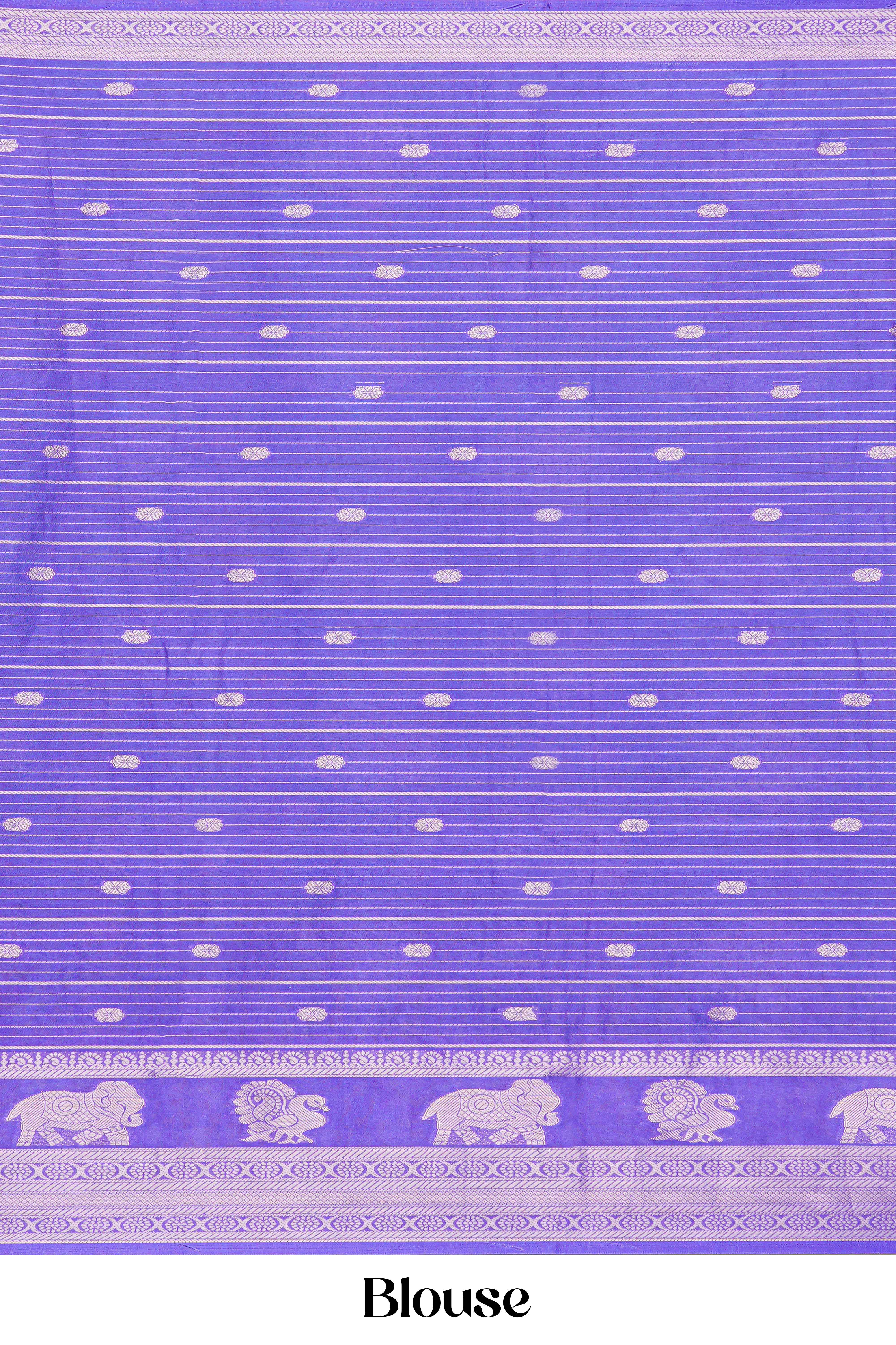 Graceful heritage drape saree