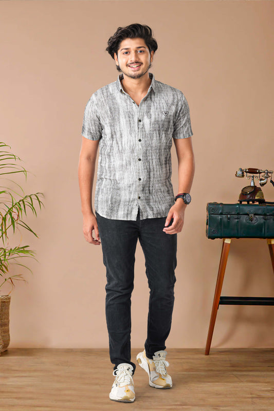 Graphic abstract fashion shirt