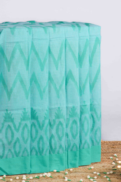 Green Khadi Cotton