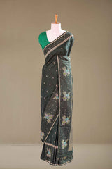 Green Mushru Silk