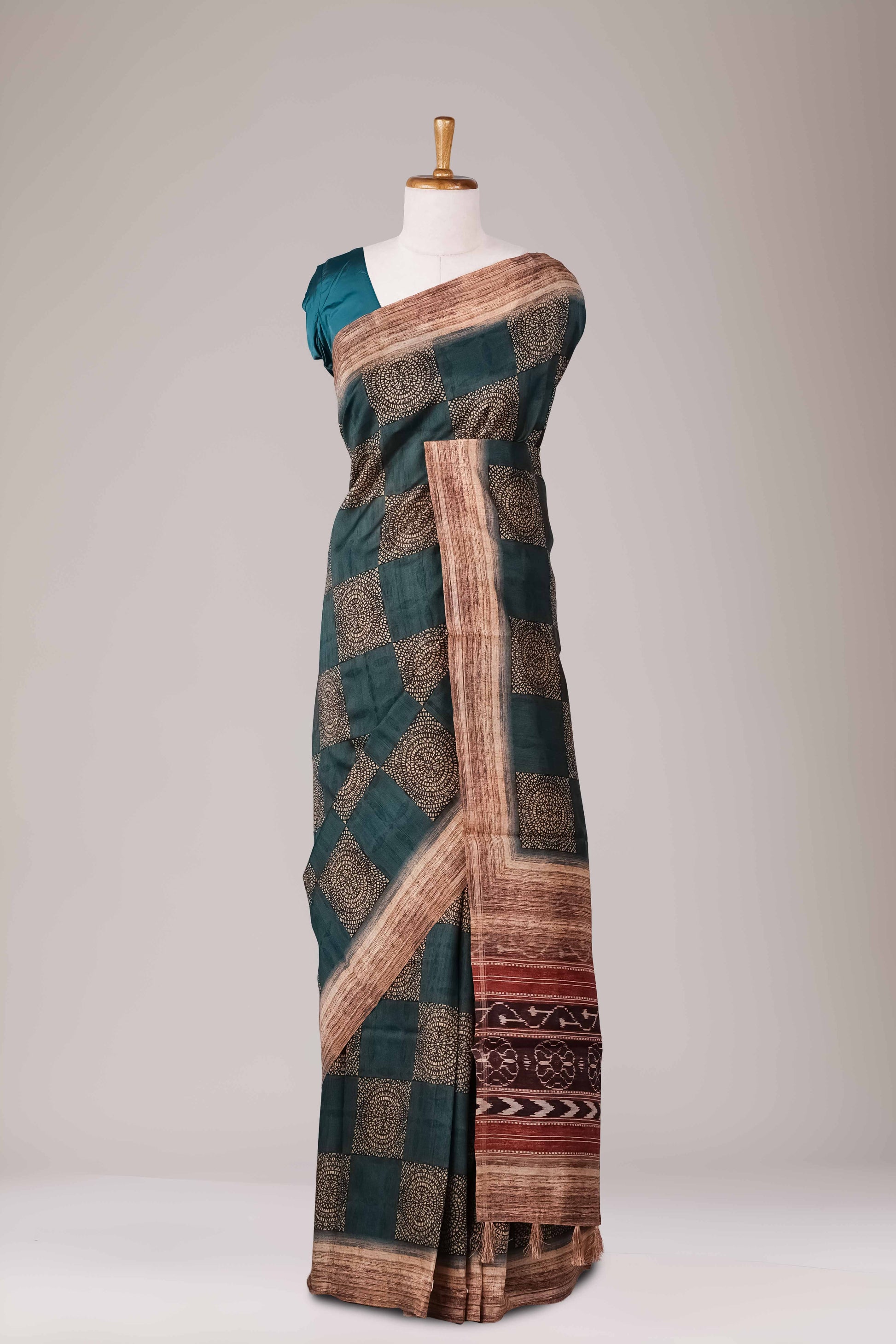 Green Tussar Sarees