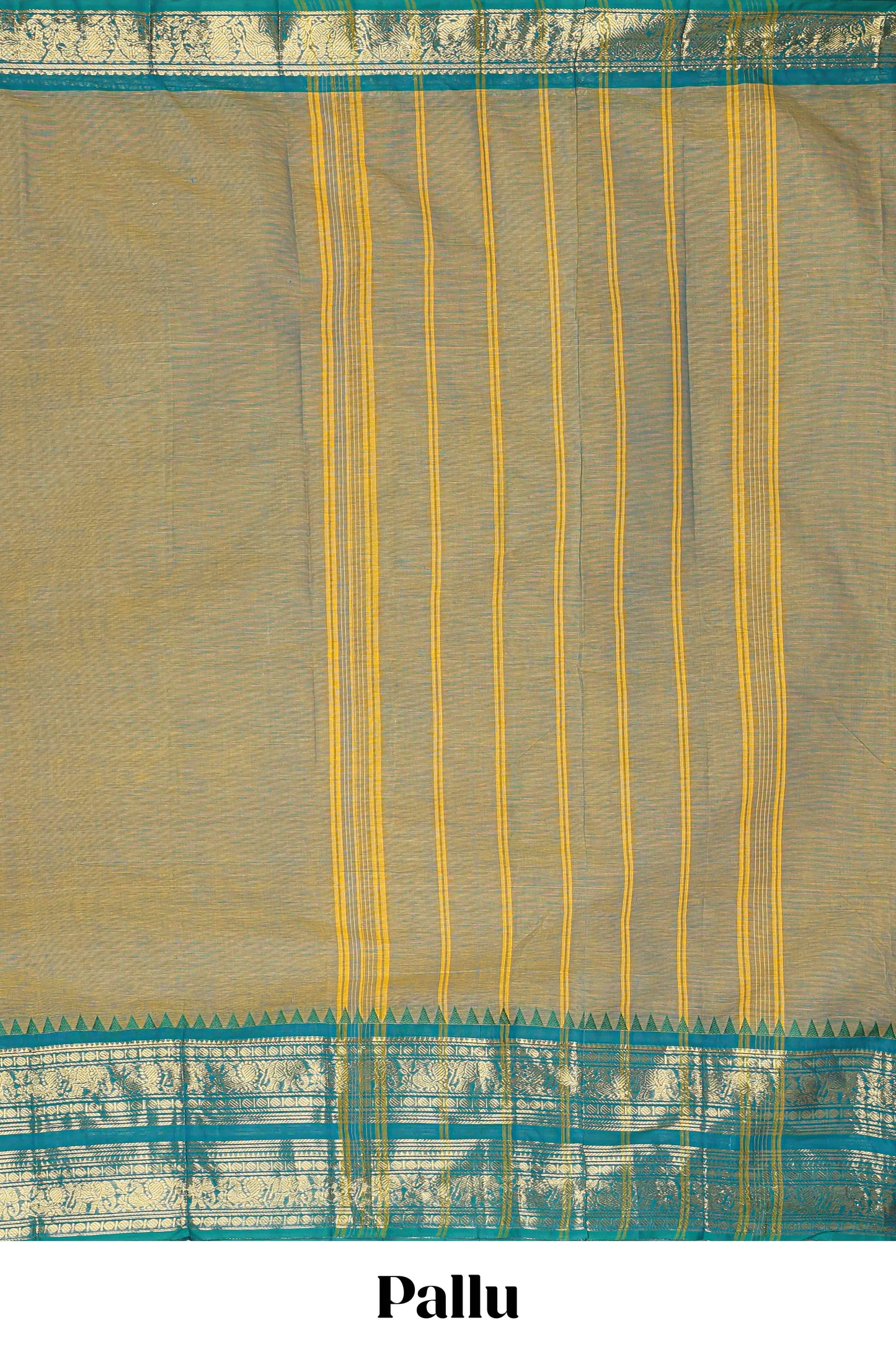  Green chettinad cotton saree