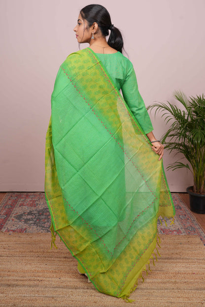 Green designer salwar Chudidhar