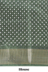Green dola elegant saree