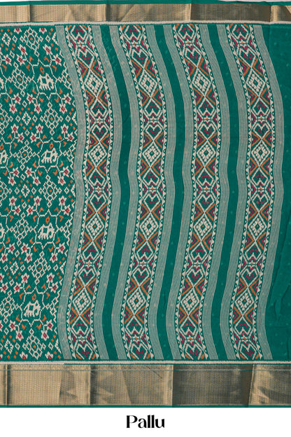 Green dupion silk wedding sarees