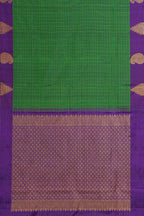 Green gold butta designer silk saree