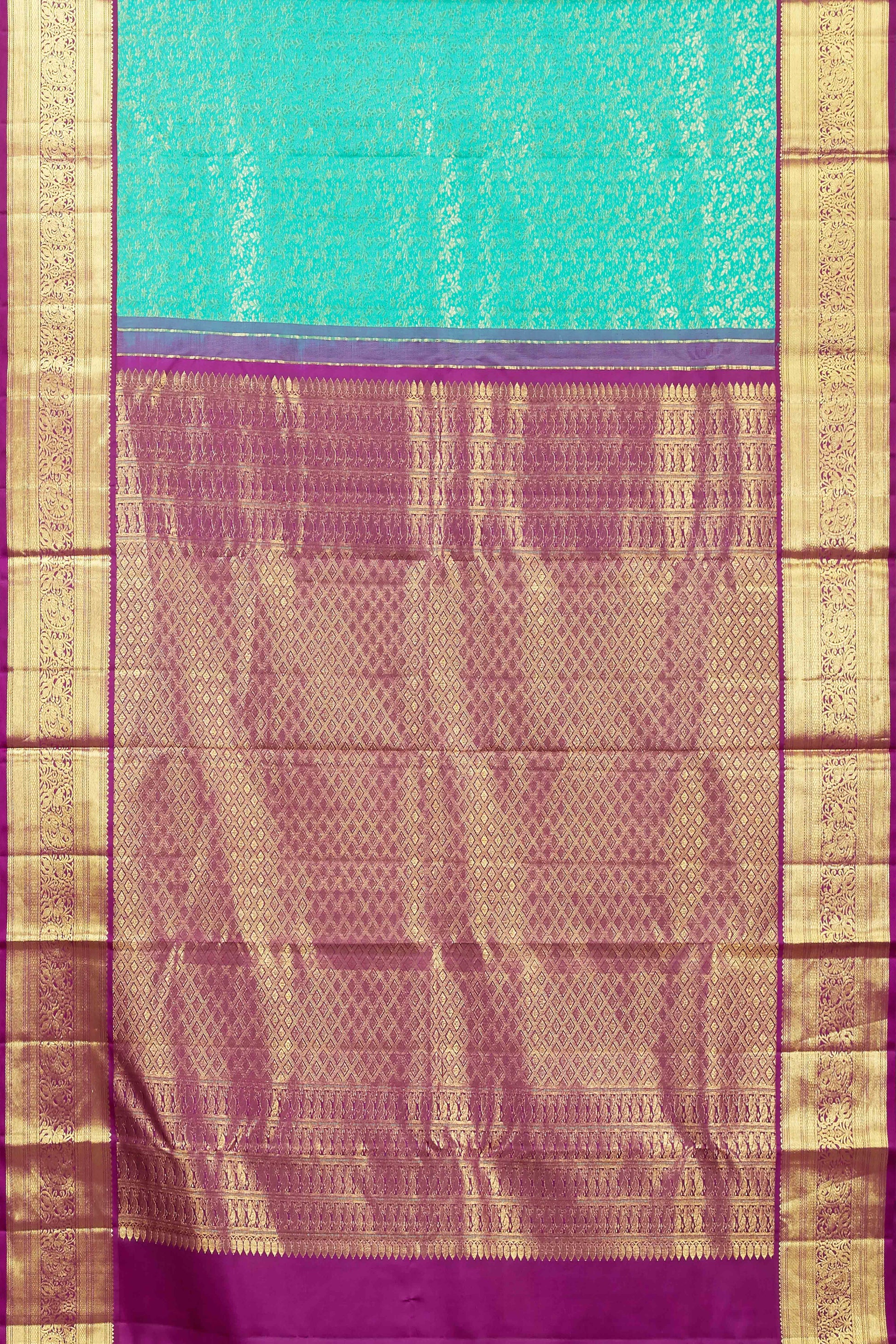
Green jacquard silk sarees