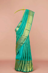 Green pattu pure silk saree