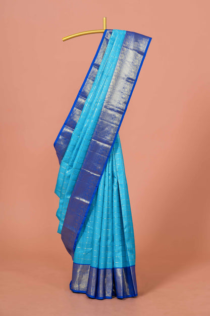 Green pattu silk saree
