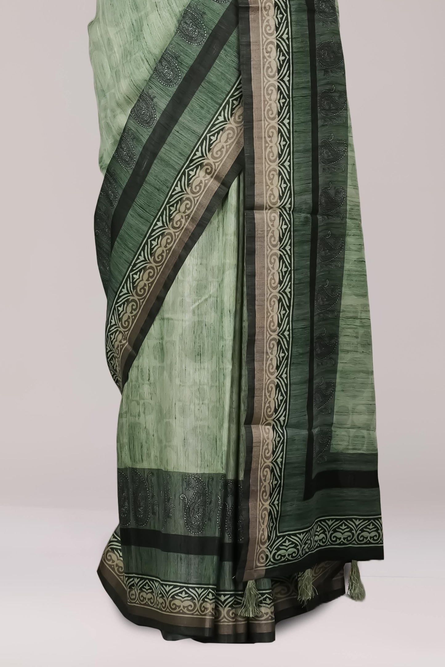 Green saree