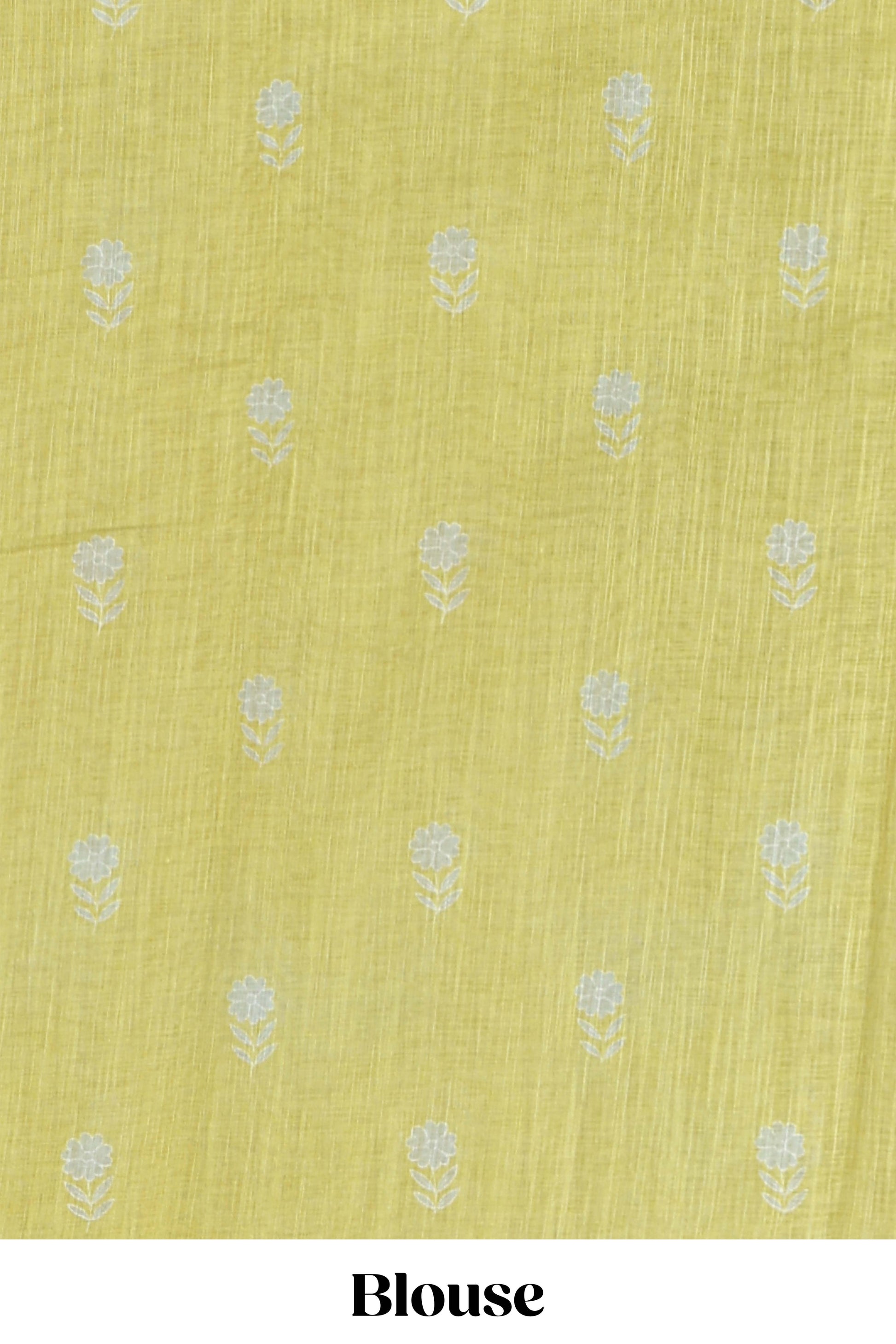 Green traditional printed saree