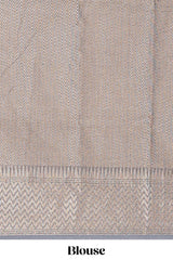 Grey casual Kota cotton saree