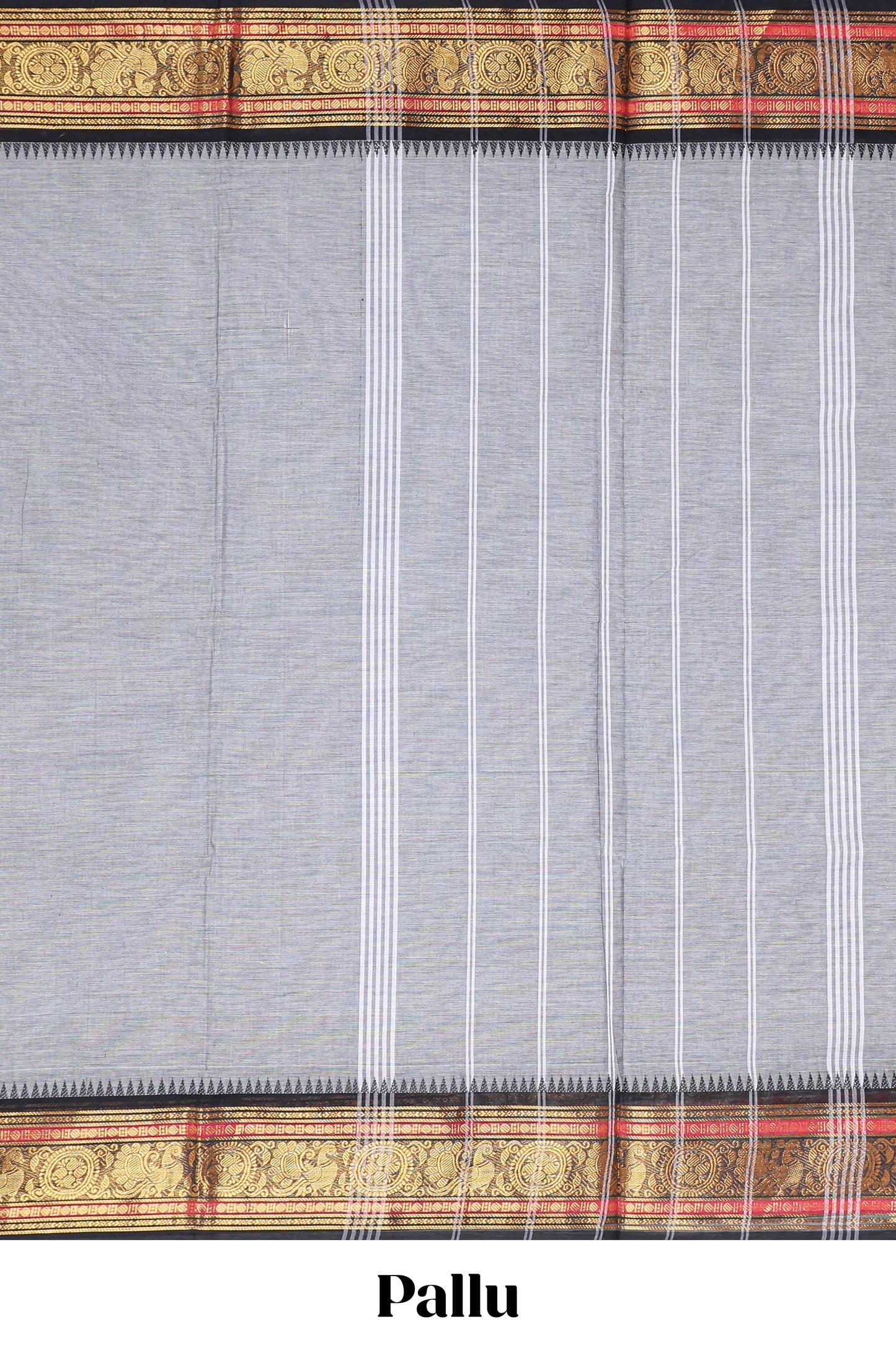  Grey chettinad cotton sarees