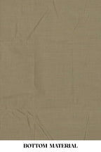 Grey cotton thread work suit