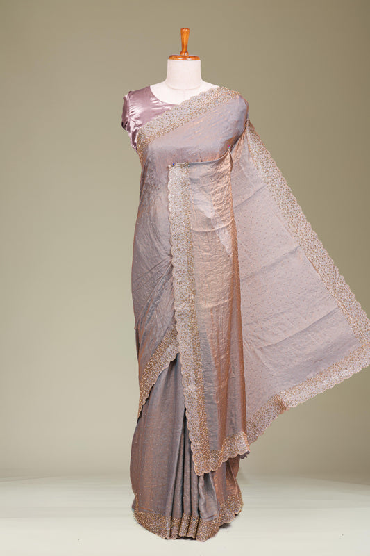 Grey fendi chiffon 