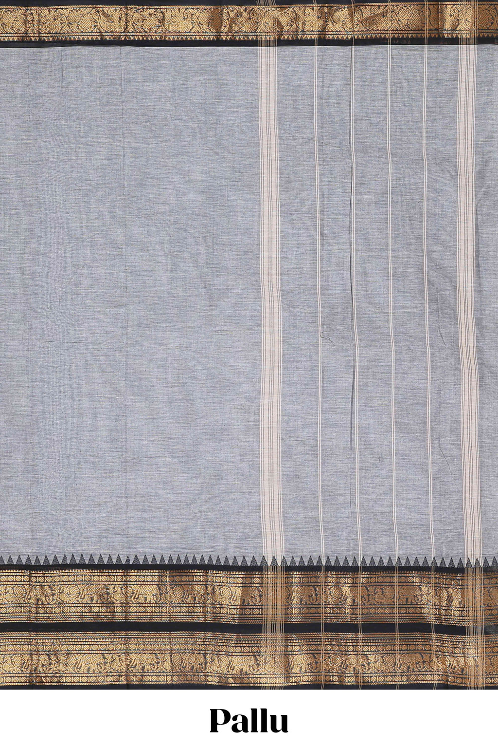  Hash Grey chettinad cotton saree