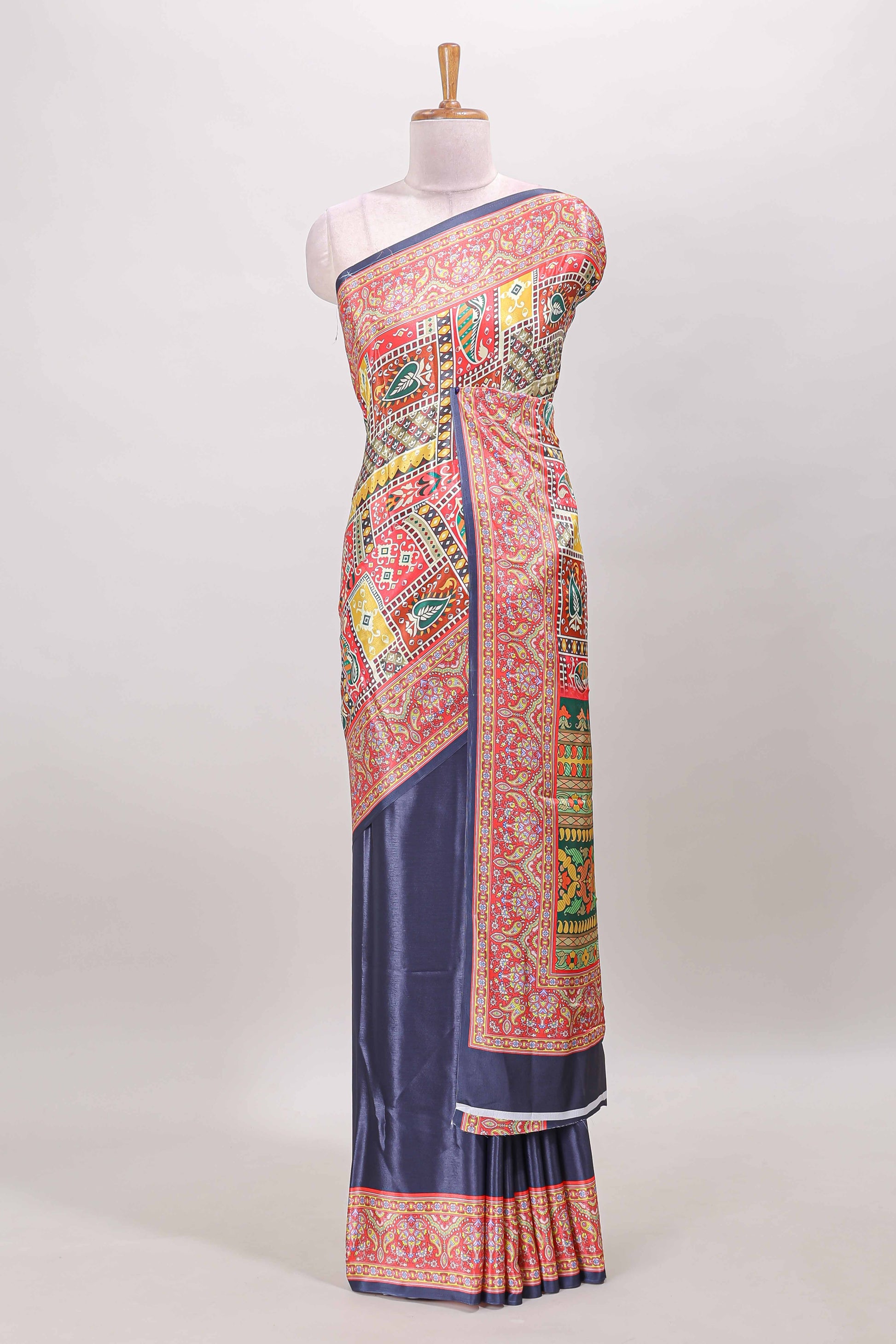 Ikkat geometric motif design