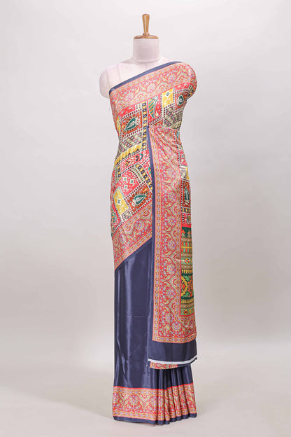 Ikkat geometric motif design