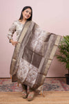 Jacquard fabric salwar suit set