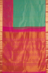 Jacquard pattu silk saree