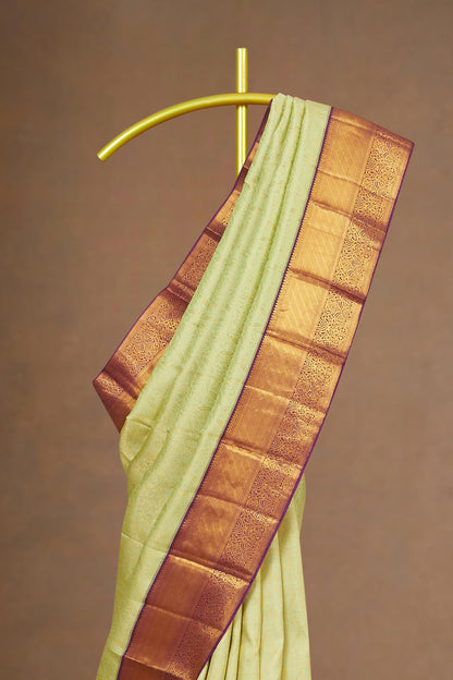Jacquard silk saree design