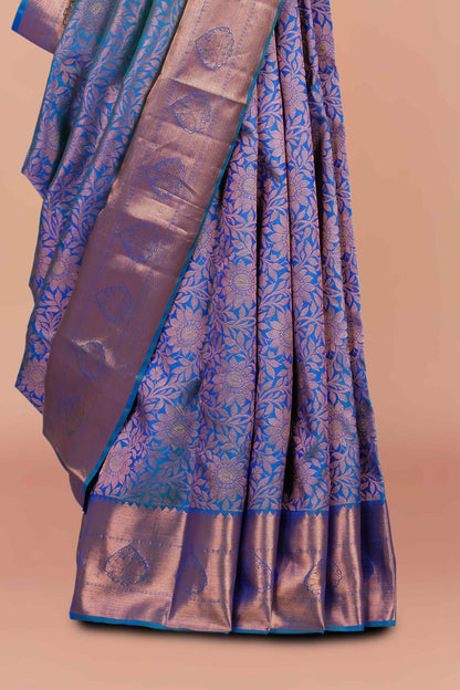 Jacquard traditional silk saree