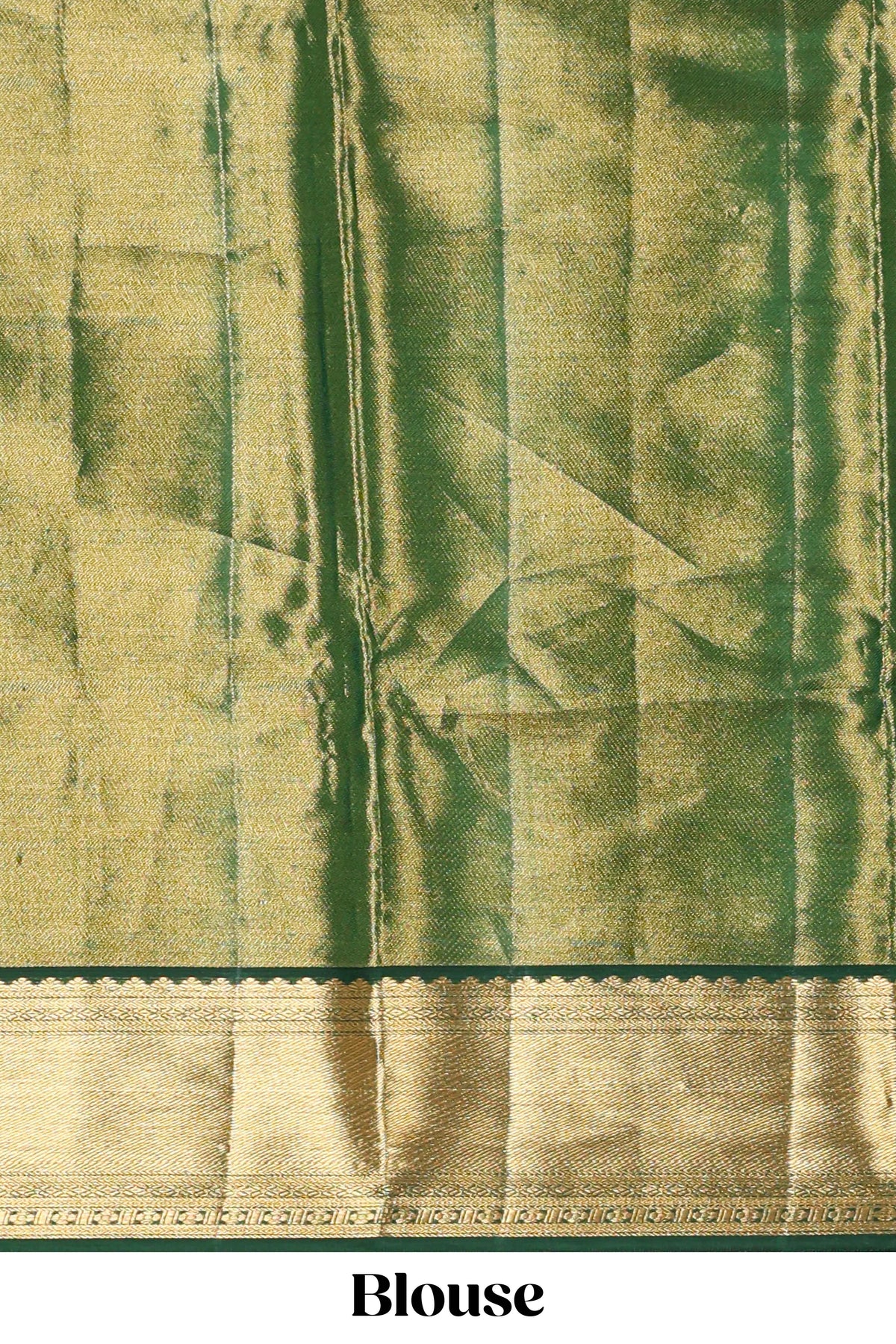 Yellow zari designed Kanchipuram traditional silk saree with contrast zari border and zari work pallu comes with blouse