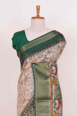 Kalamkari body saree 
