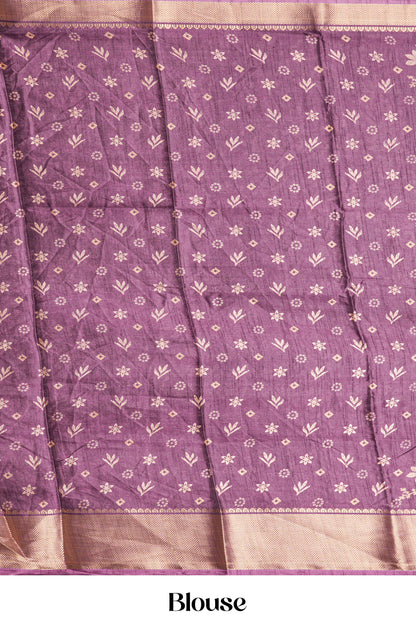 Lavender black festive drape