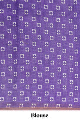  Lavender casual linen sareess