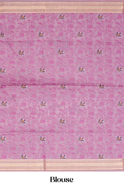 Lavender festive woven drape