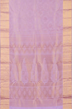 Lavender jacquard silk sarees
